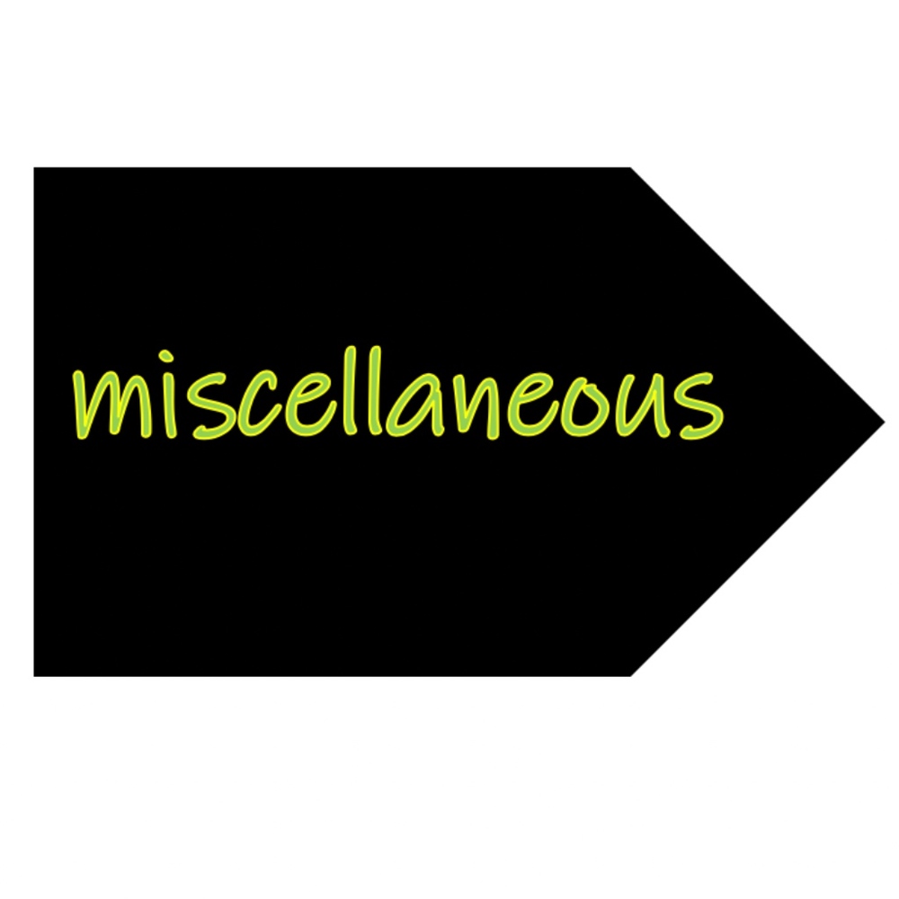 Miscellaneous
